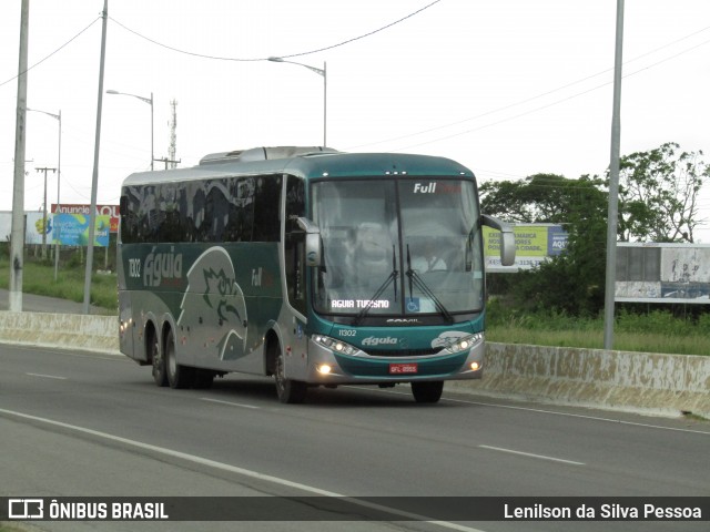 Águia Turismo 11302 na cidade de Caruaru, Pernambuco, Brasil, por Lenilson da Silva Pessoa. ID da foto: 6667115.