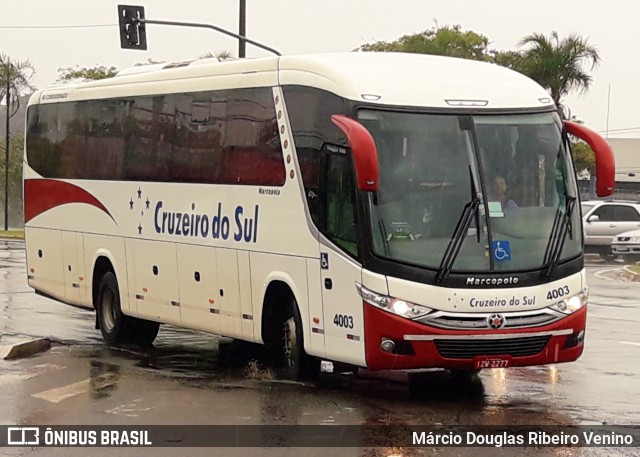 Cruzeiro do Sul 4003 na cidade de Campo Grande, Mato Grosso do Sul, Brasil, por Márcio Douglas Ribeiro Venino. ID da foto: 6665945.