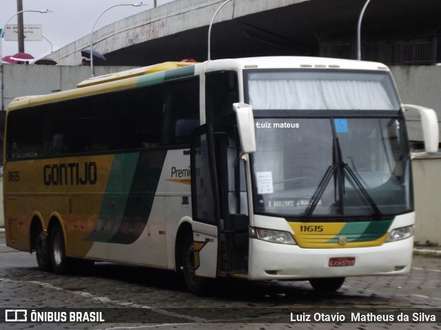 Empresa Gontijo de Transportes 11615 na cidade de Belo Horizonte, Minas Gerais, Brasil, por Luiz Otavio Matheus da Silva. ID da foto: 6666851.