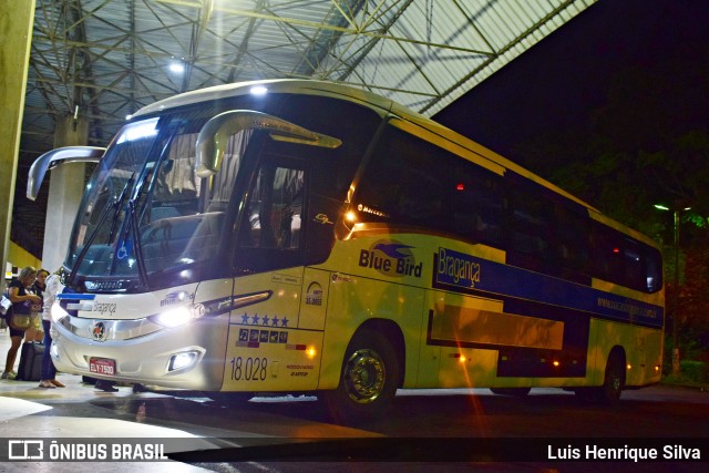 Auto Viação Bragança 18.028 na cidade de Varginha, Minas Gerais, Brasil, por Luis Henrique Silva. ID da foto: 6665851.