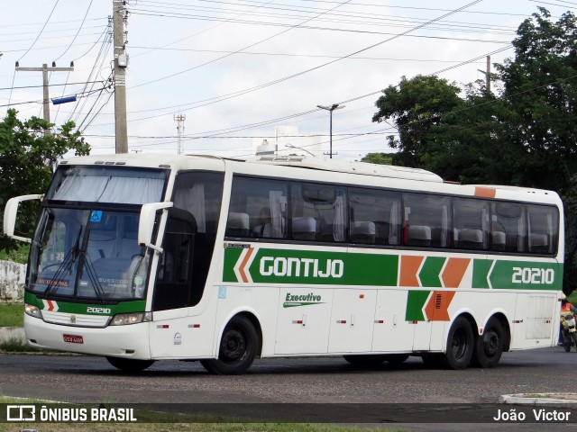 Empresa Gontijo de Transportes 20210 na cidade de Teresina, Piauí, Brasil, por João Victor. ID da foto: 6666625.