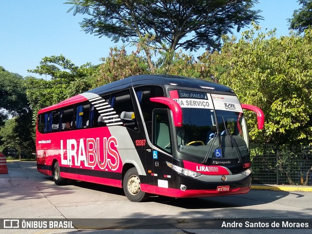 Lirabus 12087 na cidade de São Paulo, São Paulo, Brasil, por Andre Santos de Moraes. Número da foto: #6668215.
