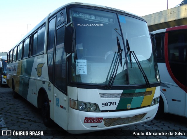 Empresa Gontijo de Transportes 3170 na cidade de Belo Horizonte, Minas Gerais, Brasil, por Paulo Alexandre da Silva. Número da foto: #6668686.