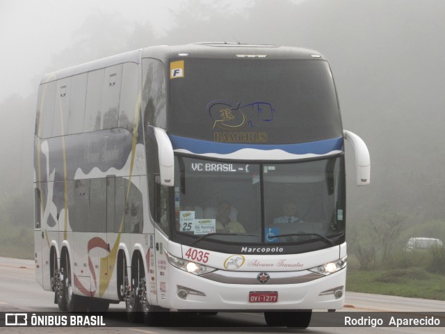 Advance Transatur 4035 na cidade de Congonhas, Minas Gerais, Brasil, por Rodrigo  Aparecido. ID da foto: 6669698.