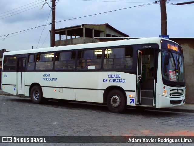 Viação Piracicabana Cubatão 1516 na cidade de Cubatão, São Paulo, Brasil, por Adam Xavier Rodrigues Lima. ID da foto: 6668588.