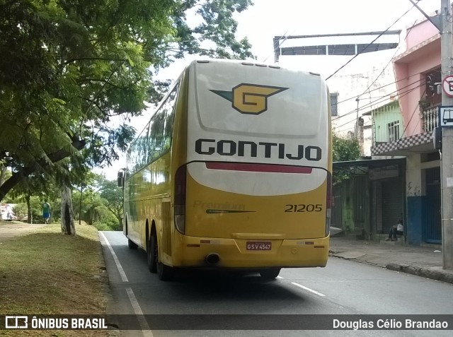 Empresa Gontijo de Transportes 21205 na cidade de Belo Horizonte, Minas Gerais, Brasil, por Douglas Célio Brandao. ID da foto: 6670325.