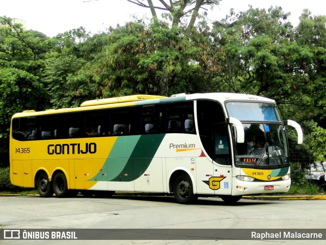 Empresa Gontijo de Transportes 14365 na cidade de São Paulo, São Paulo, Brasil, por Raphael Malacarne. ID da foto: 6669747.