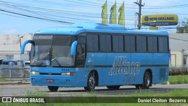 Allison Turismo 9548 na cidade de Jaboatão dos Guararapes, Pernambuco, Brasil, por Daniel Cleiton  Bezerra. Número da foto: #6669667.