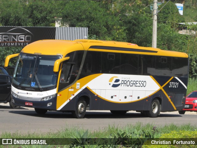 Viação Progresso 37321 na cidade de Carangola, Minas Gerais, Brasil, por Christian  Fortunato. Número da foto: #6670015.
