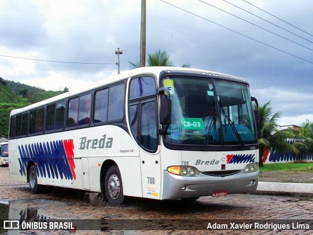 Breda Transportes e Serviços 788 na cidade de Cubatão, São Paulo, Brasil, por Adam Xavier Rodrigues Lima. Número da foto: #6668562.