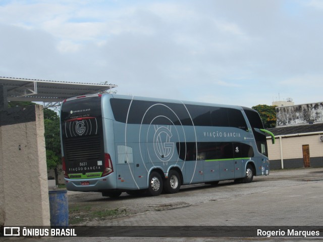 Viação Garcia 8631 na cidade de São José dos Campos, São Paulo, Brasil, por Rogerio Marques. ID da foto: 6670756.