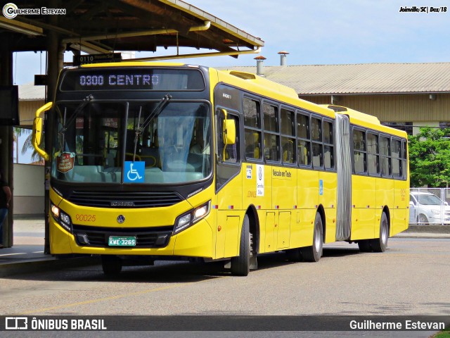 Gidion Transporte e Turismo 90025 na cidade de Joinville, Santa Catarina, Brasil, por Guilherme Estevan. Número da foto: #6672517.