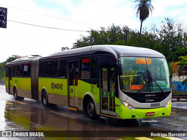 Bettania Ônibus 30545 na cidade de Belo Horizonte, Minas Gerais, Brasil, por Rodrigo Barraza. ID da foto: 6672272.