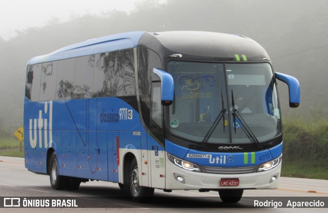UTIL - União Transporte Interestadual de Luxo 9711 na cidade de Congonhas, Minas Gerais, Brasil, por Rodrigo  Aparecido. Número da foto: #6672397.