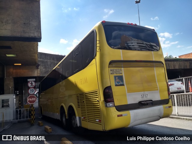 Viação Itapemirim 5717 na cidade de Belo Horizonte, Minas Gerais, Brasil, por Luis Philippe Cardoso Coelho. ID da foto: 6670895.