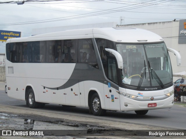 EPTur Turismo 7770 na cidade de Maceió, Alagoas, Brasil, por Rodrigo Fonseca. Número da foto: #6671280.