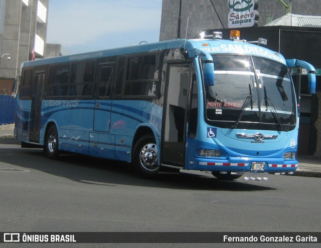 TEMSA 19 na cidade de San Pedro, Montes de Oca, San José, Costa Rica, por Fernando Gonzalez Garita. Número da foto: #6672756.