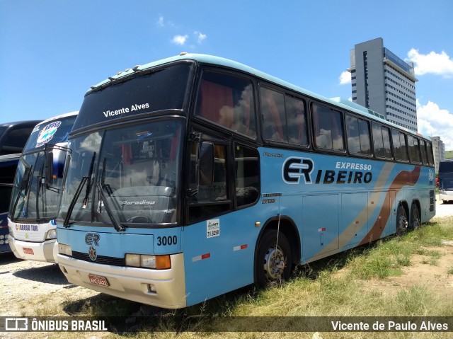 Expresso Ribeiro 3000 na cidade de Aparecida, São Paulo, Brasil, por Vicente de Paulo Alves. ID da foto: 6671559.