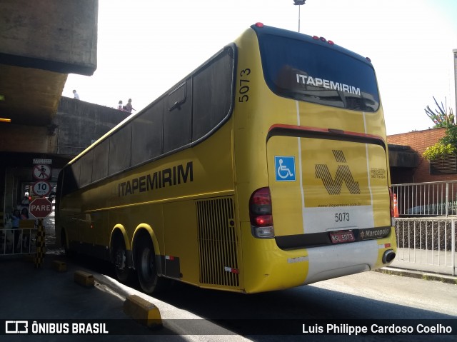 Viação Itapemirim 5073 na cidade de Belo Horizonte, Minas Gerais, Brasil, por Luis Philippe Cardoso Coelho. Número da foto: #6670823.