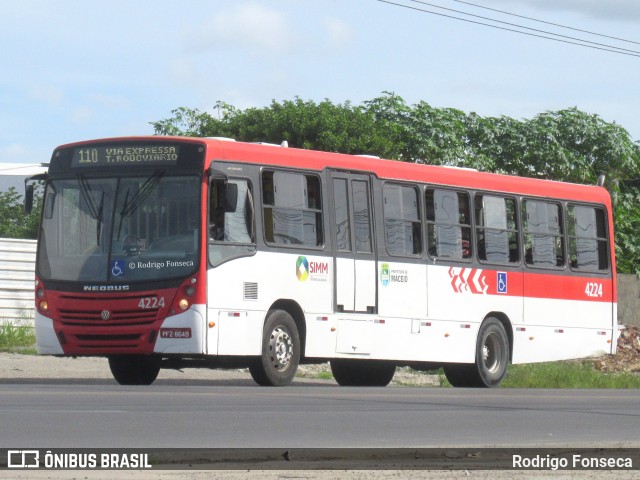 Real Alagoas de Viação 4224 na cidade de Maceió, Alagoas, Brasil, por Rodrigo Fonseca. Número da foto: #6671293.