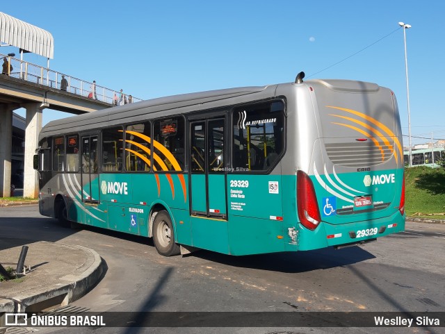 Transbus Transportes > Gávea Transportes 29329 na cidade de Belo Horizonte, Minas Gerais, Brasil, por Weslley Silva. ID da foto: 6671924.