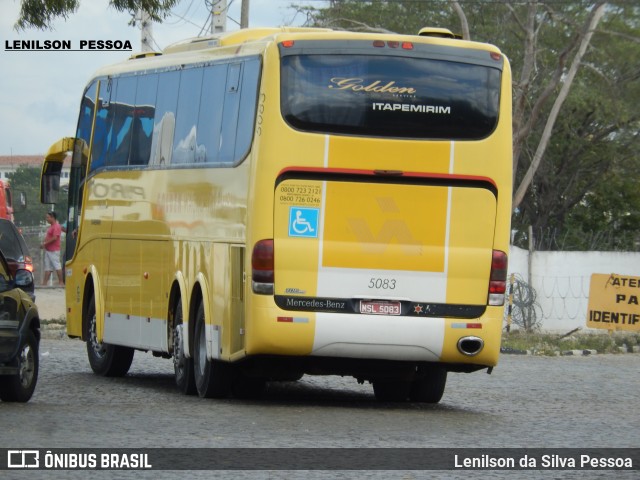 Viação Itapemirim 5083 na cidade de Caruaru, Pernambuco, Brasil, por Lenilson da Silva Pessoa. Número da foto: #6675446.