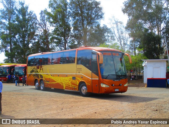 Buses Guerrero 06 na cidade de Rinconada, Los Andes, Valparaíso, Chile, por Pablo Andres Yavar Espinoza. ID da foto: 6673122.