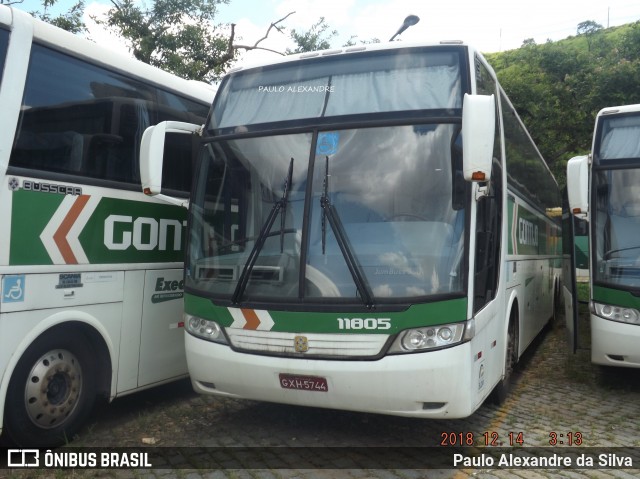 Empresa Gontijo de Transportes 11805 na cidade de Belo Horizonte, Minas Gerais, Brasil, por Paulo Alexandre da Silva. Número da foto: #6675356.