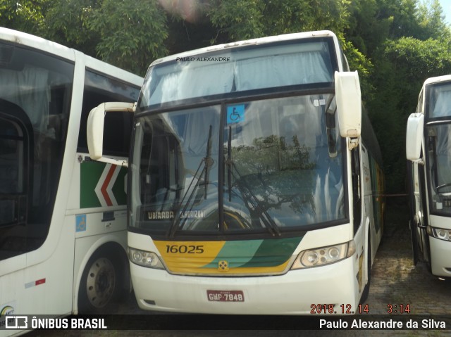 Empresa Gontijo de Transportes 16025 na cidade de Belo Horizonte, Minas Gerais, Brasil, por Paulo Alexandre da Silva. ID da foto: 6675578.