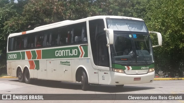 Empresa Gontijo de Transportes 21030 na cidade de São Paulo, São Paulo, Brasil, por Cleverson dos Reis Giraldi. ID da foto: 6673494.