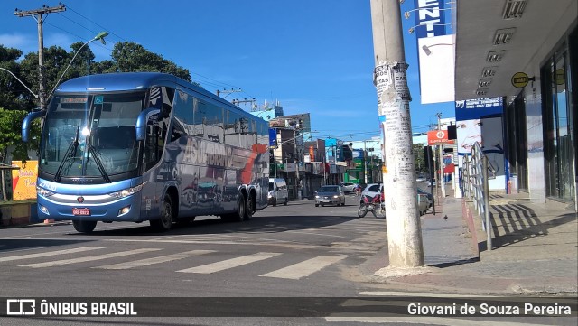 Viação Águia Branca 27340 na cidade de São Mateus, Espírito Santo, Brasil, por Giovani de Souza Pereira. Número da foto: #6674869.