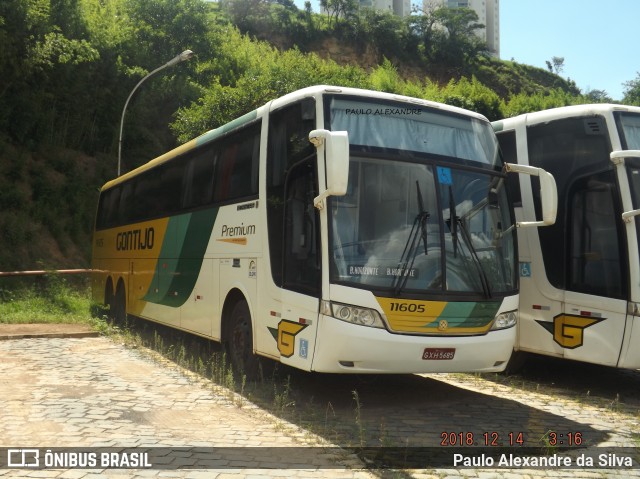 Empresa Gontijo de Transportes 11605 na cidade de Belo Horizonte, Minas Gerais, Brasil, por Paulo Alexandre da Silva. Número da foto: #6675586.