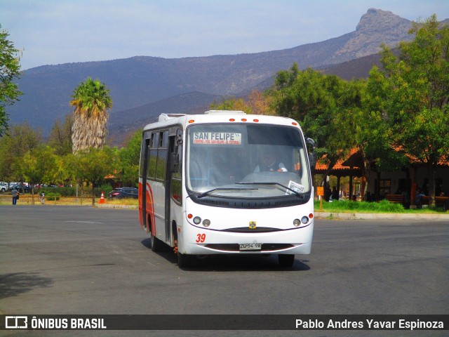 Buses VerArcos 39 na cidade de Rinconada, Los Andes, Valparaíso, Chile, por Pablo Andres Yavar Espinoza. ID da foto: 6673140.