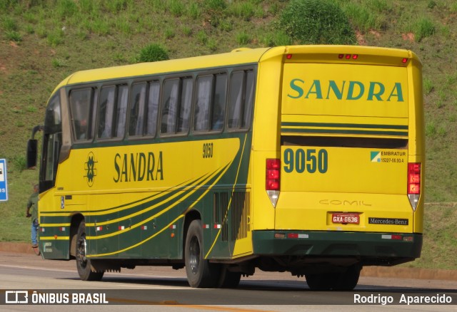 Viação Sandra 9050 na cidade de Congonhas, Minas Gerais, Brasil, por Rodrigo  Aparecido. ID da foto: 6675393.