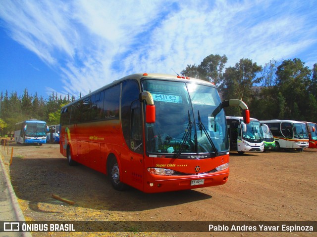 Ônibus Particulares 340 na cidade de Rinconada, Los Andes, Valparaíso, Chile, por Pablo Andres Yavar Espinoza. ID da foto: 6673111.