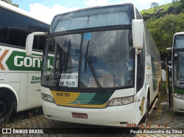 Empresa Gontijo de Transportes 11835 na cidade de Belo Horizonte, Minas Gerais, Brasil, por Paulo Alexandre da Silva. ID da foto: 6675498.