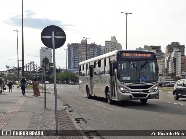 RST - Rodoviária Santa Terezinha 5332 na cidade de Florianópolis, Santa Catarina, Brasil, por Zé Ricardo Reis. Número da foto: #6674004.
