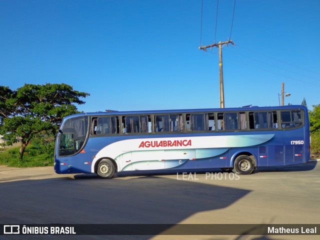 Viação Águia Branca 17950 na cidade de Teixeira de Freitas, Bahia, Brasil, por Matheus Leal. ID da foto: 6673155.