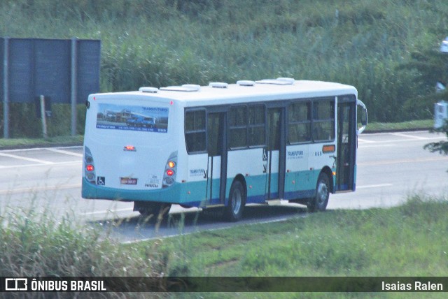 Iveco 9837 na cidade de Santos Dumont, Minas Gerais, Brasil, por Isaias Ralen. ID da foto: 6678537.