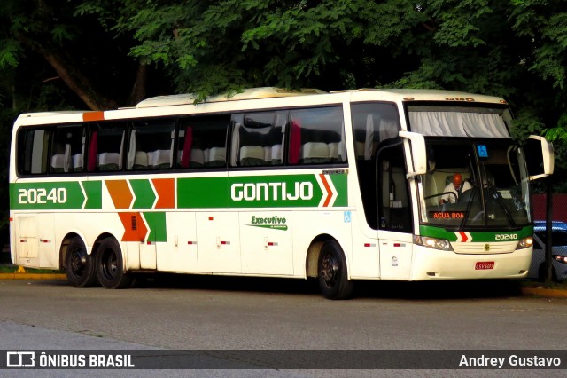 Empresa Gontijo de Transportes 20240 na cidade de São Paulo, São Paulo, Brasil, por Andrey Gustavo. ID da foto: 6676533.