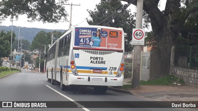 Viação Belém Novo 2319 na cidade de Porto Alegre, Rio Grande do Sul, Brasil, por Davi Borba. Número da foto: #6677483.