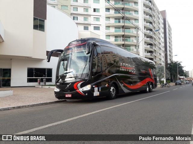 Artbus Turismo 1600 na cidade de Caldas Novas, Goiás, Brasil, por Paulo Fernando  Morais. ID da foto: 6676511.