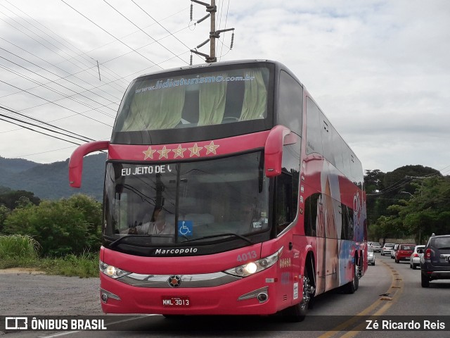 Lidia Turismo 4013 na cidade de Florianópolis, Santa Catarina, Brasil, por Zé Ricardo Reis. Número da foto: #6677202.