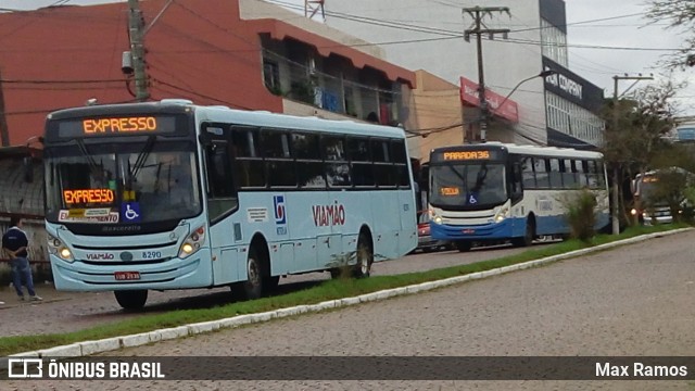 Empresa de Transporte Coletivo Viamão 8290 na cidade de Viamão, Rio Grande do Sul, Brasil, por Max Ramos. ID da foto: 6677802.