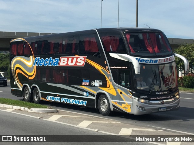 Flecha Bus 9986 na cidade de Florianópolis, Santa Catarina, Brasil, por Matheus  Geyger de Melo. Número da foto: #6677702.