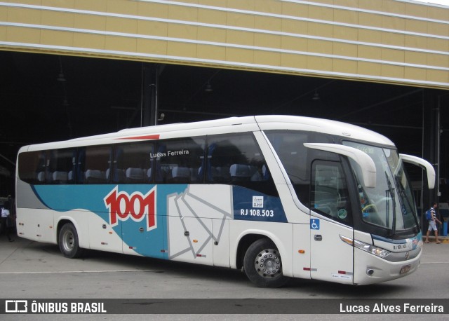 Auto Viação 1001 RJ 108.503 na cidade de Nova Iguaçu, Rio de Janeiro, Brasil, por Lucas Alves Ferreira. ID da foto: 6678506.