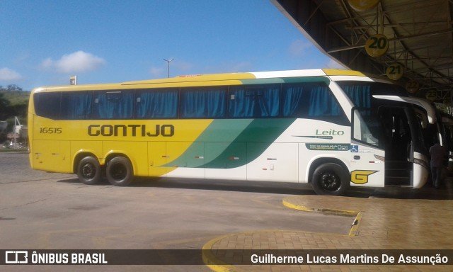 Empresa Gontijo de Transportes 16515 na cidade de Perdões, Minas Gerais, Brasil, por Guilherme Lucas Martins De Assunção. Número da foto: #6677665.