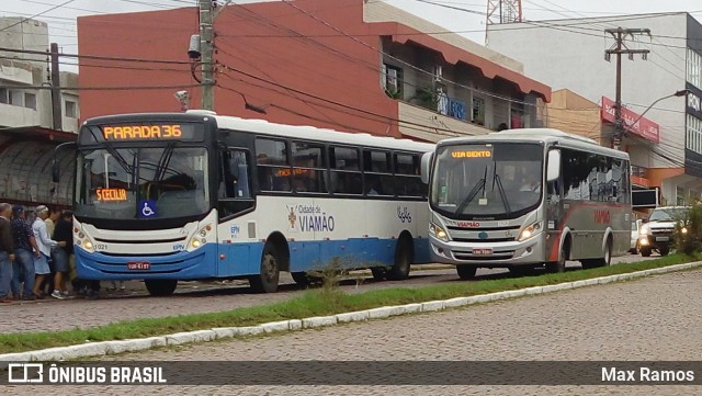 Empresa de Transporte Coletivo Viamão 8217 na cidade de Viamão, Rio Grande do Sul, Brasil, por Max Ramos. Número da foto: #6677813.