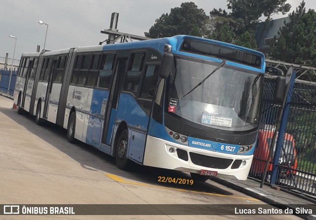 Viação Cidade Dutra 6 1527 na cidade de São Paulo, São Paulo, Brasil, por Lucas Santos da Silva. ID da foto: 6677375.