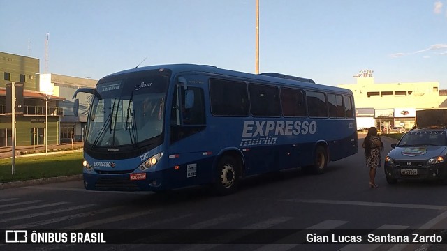 Expresso Marlin 2207 na cidade de Ji-Paraná, Rondônia, Brasil, por Gian Lucas  Santana Zardo. ID da foto: 6677861.